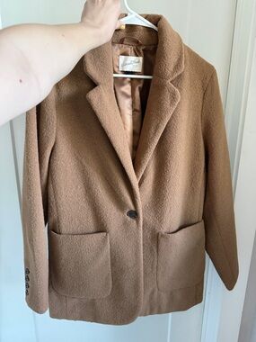 Universal Thread Carmel/Tan Blazer Coat Jacket